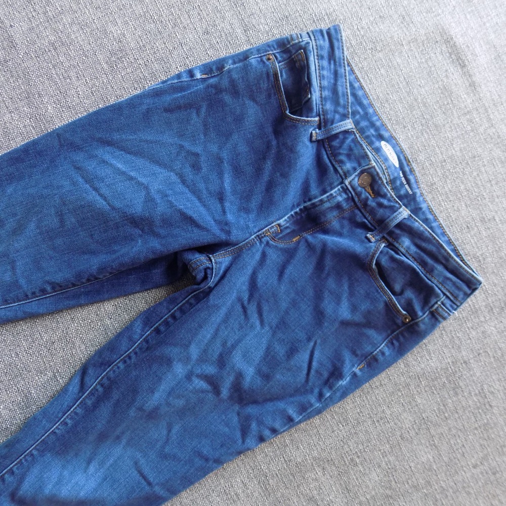Old Navy Pop Icon Skinny Jeans Womens 2 Blue Good Stretch Medium Wash Denim